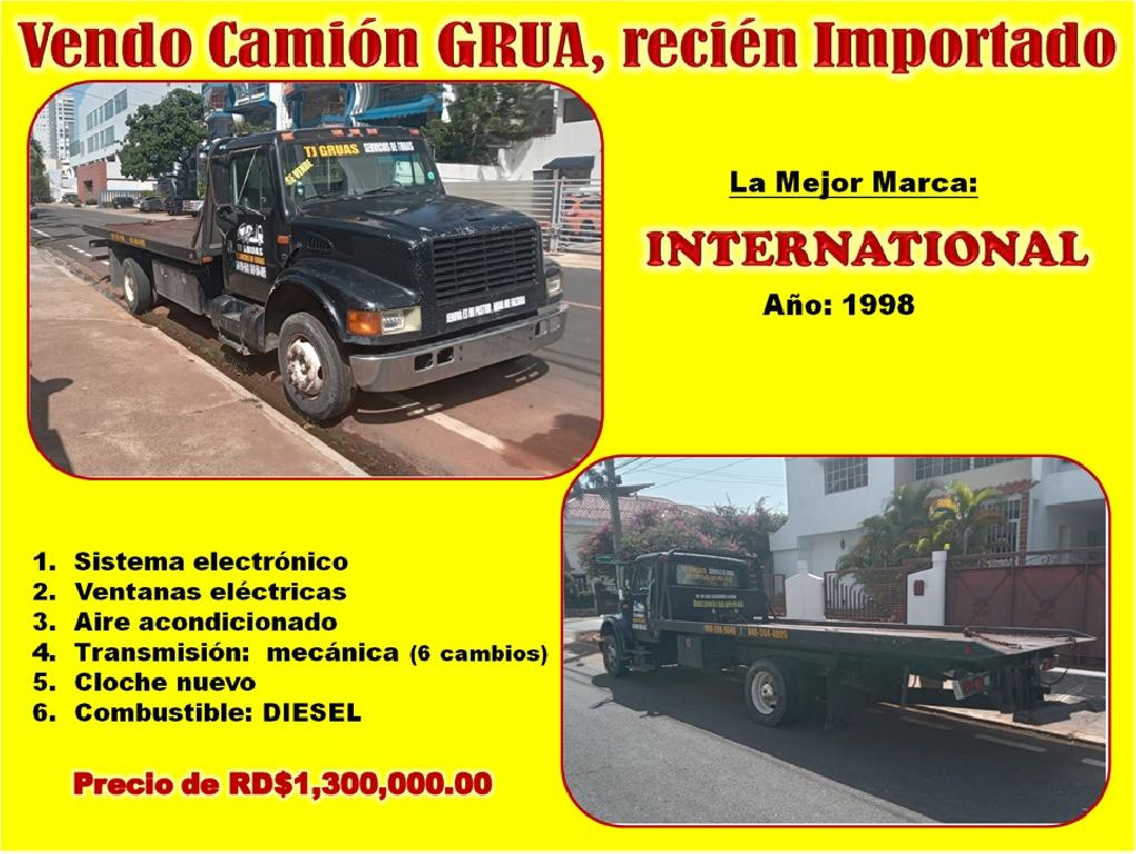 Vendo Camión GRUA marca INTERNATIONAL del 98 recién Importado Foto 7317823-1.jpg