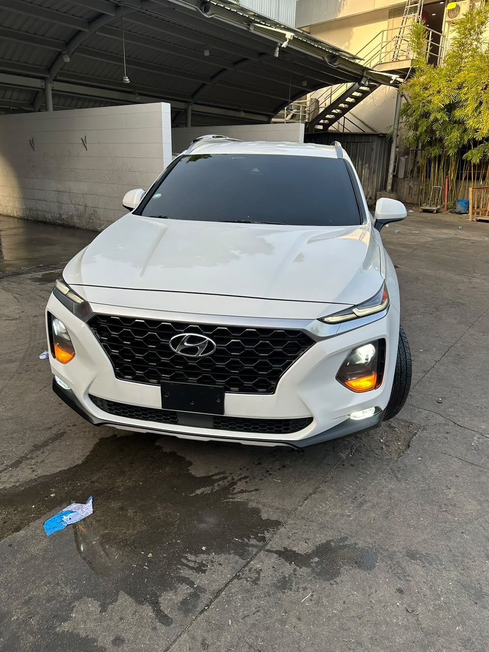  HYUNDAI SANTA FE 2019 BLANCA en Santo Domingo Oeste Foto 7317857-2.jpg