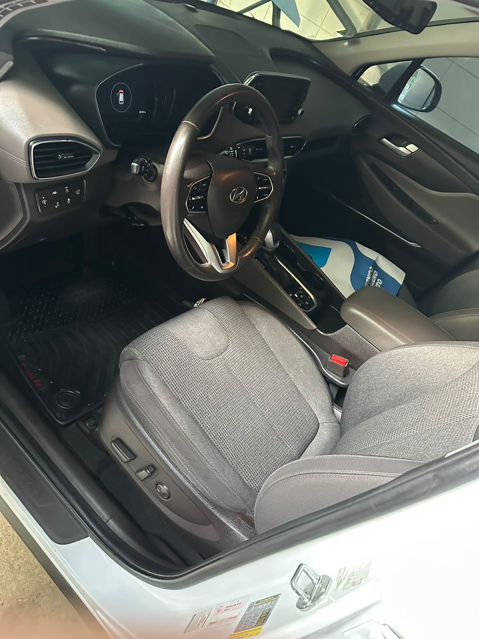  HYUNDAI SANTA FE 2019 BLANCA en Santo Domingo Oeste Foto 7317857-4.jpg