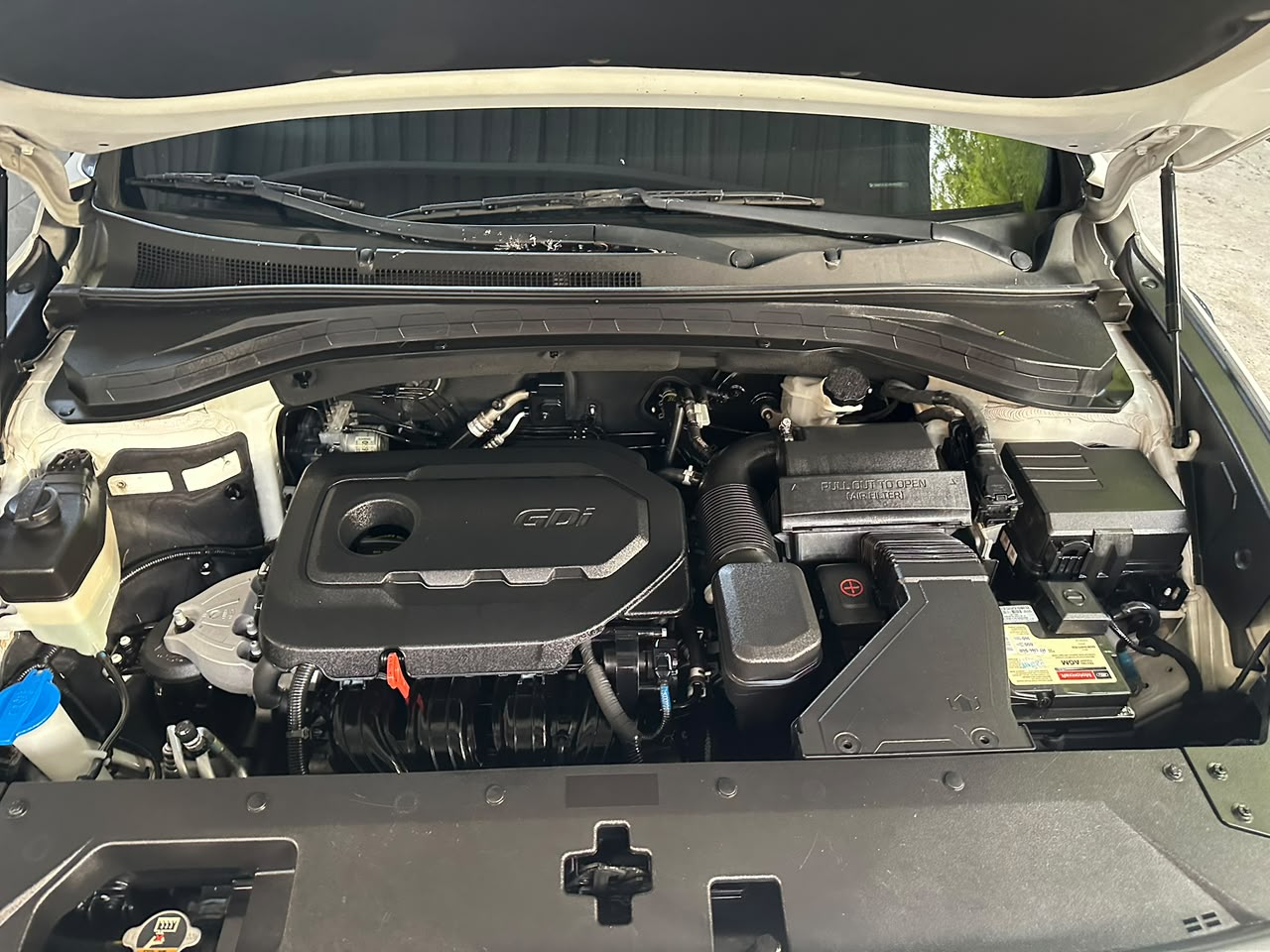  HYUNDAI SANTA FE 2019 BLANCA en Santo Domingo Oeste Foto 7317857-5.jpg