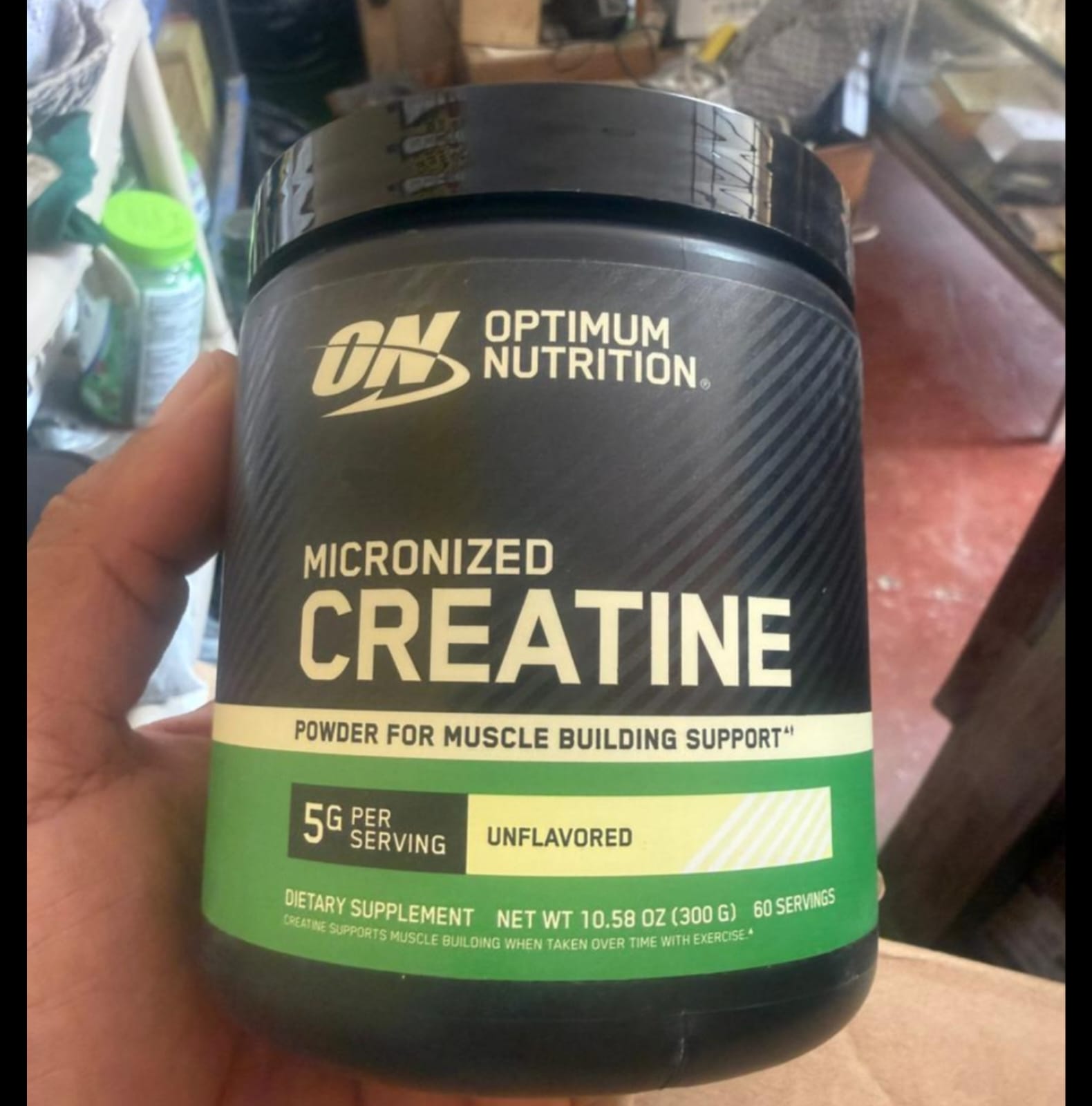Creatina On Optimum Nutrición de 60 servicios 300g sin sabor Foto 7317860-1.jpg