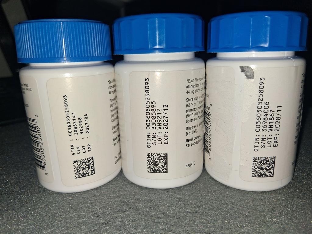 Frasco de 90 pastillas de Atorvastatin 40MG Foto 7317905-2.jpg