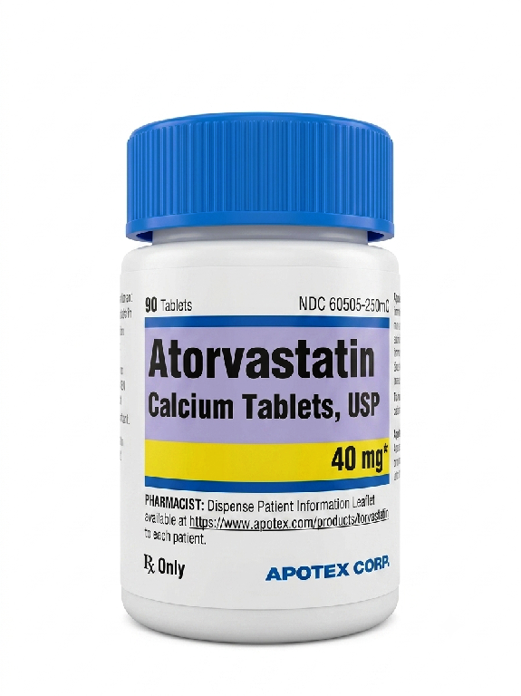 Frasco de 90 pastillas de Atorvastatin 40MG Foto 7317905-4.jpg
