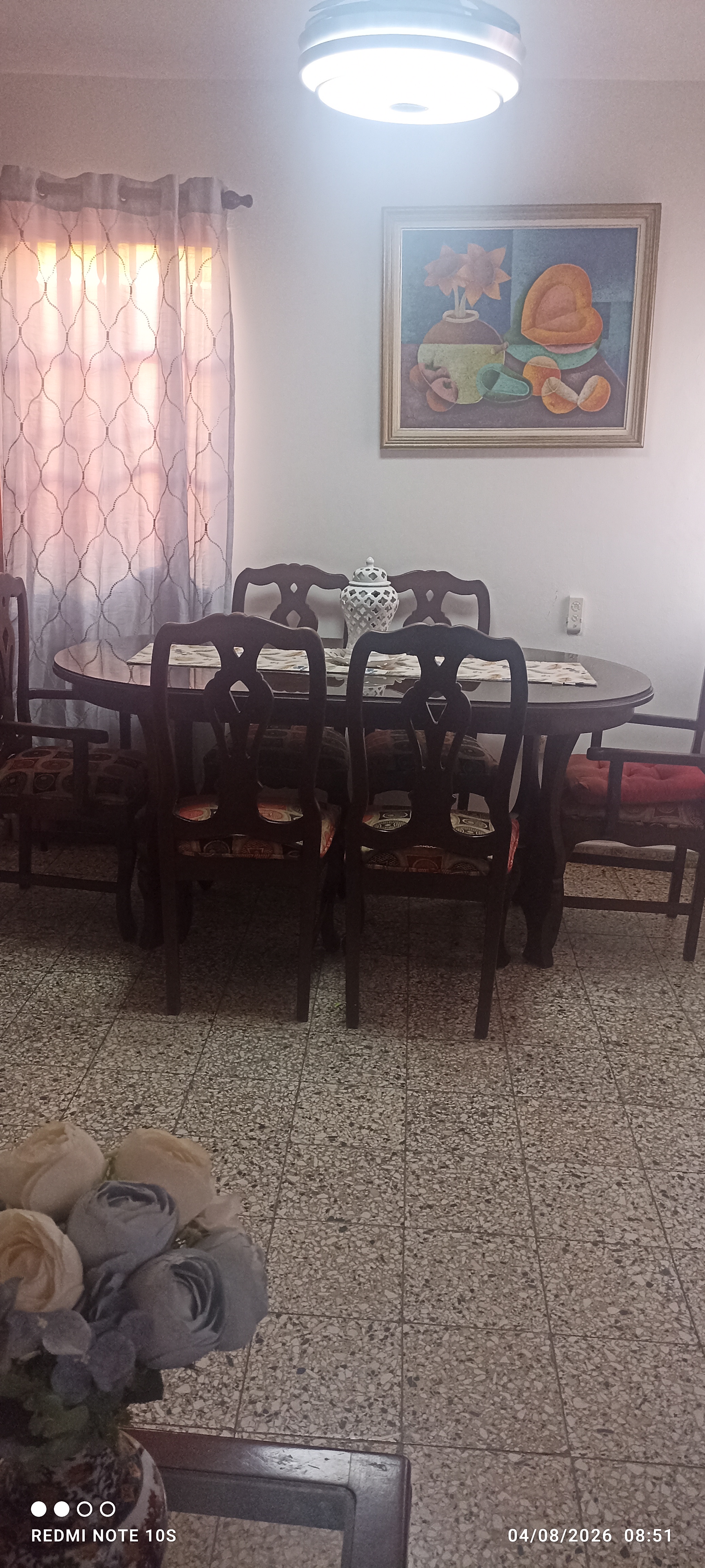 COMEDOR EN CAOBA DE 6 SILLAS Foto 7317978-2.jpg