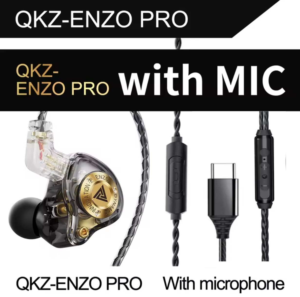 QKZ Enzo Pro / auricular in-ears Gaming profesional Foto 7318107-2.jpg