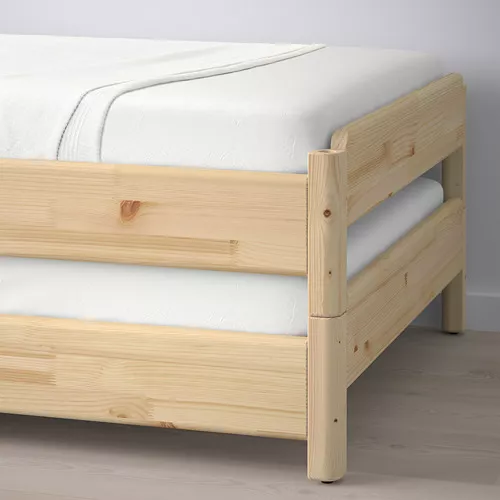 Cama apilable Twin C/ 1 colchón pino macizo Foto 7318130-2.jpg