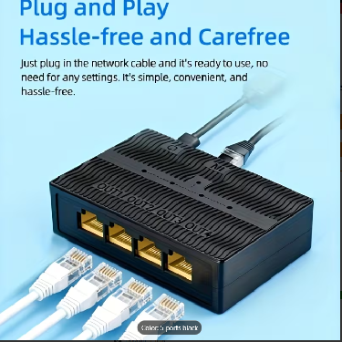 Switch Hub Ethernet 4-1 Puerto RJ45 Foto 7318599-1.jpg