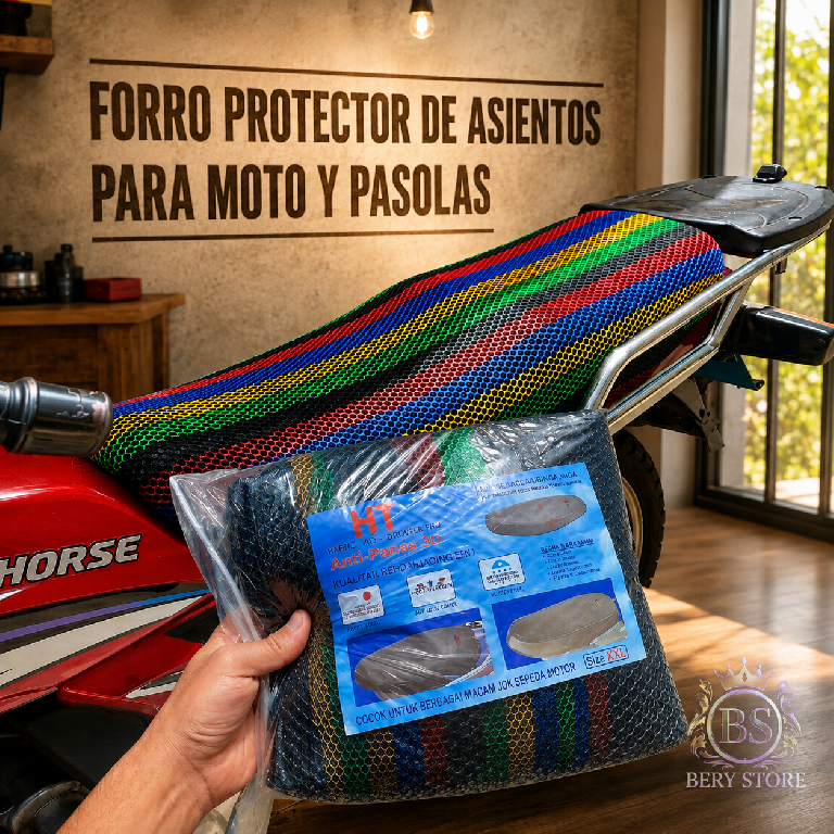 Forro Protector de asientos Para Motores y Pasolas  Malla Transpirable Foto 7318893-2.jpg