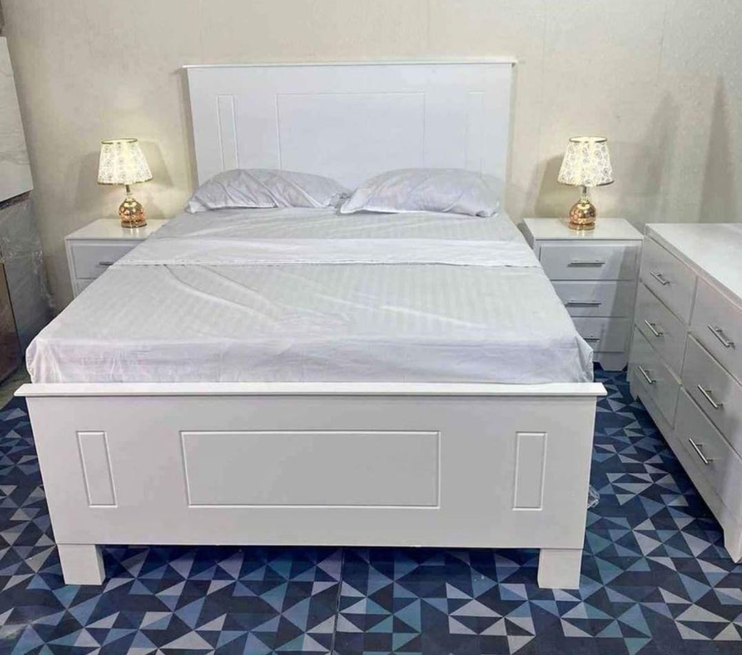 Juego de habitacion matrimonial blanco moderno  Foto 7319054-1.jpg