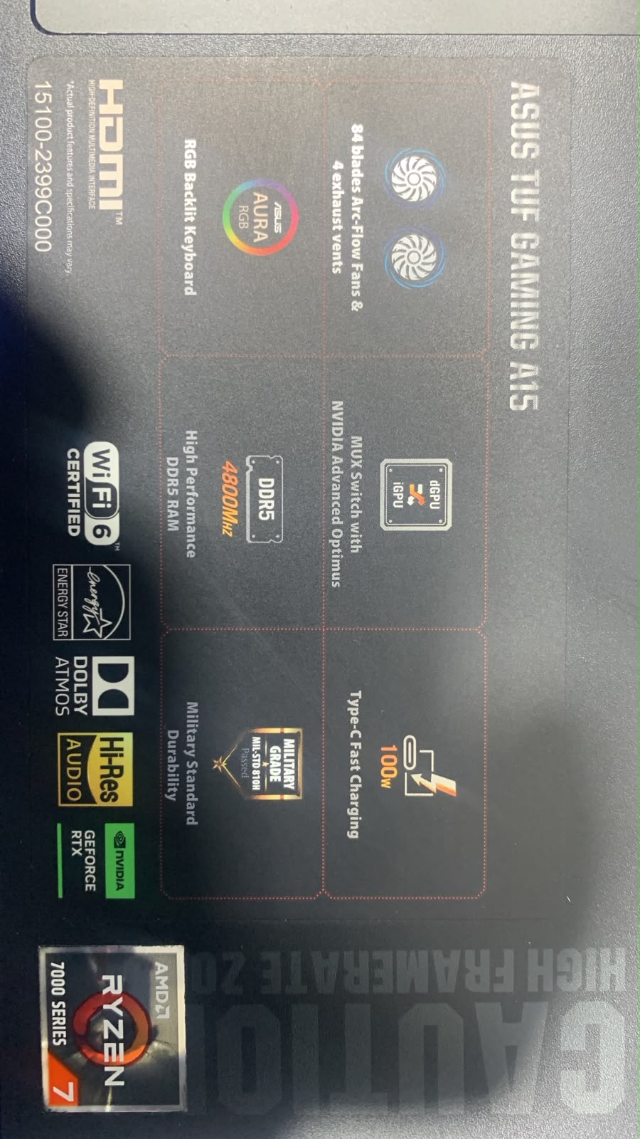 ???? POTENCIA GAMER AL MÁXIMO NIVEL! ASUS TUF GAMING A15 ???? Foto 7319131-7.jpg