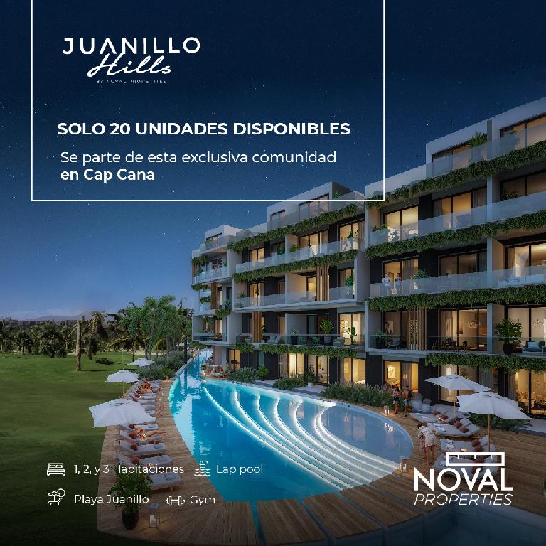 Apartamento de 2 Habitaciones en Venta en Cap cana Juanillo Hills   Foto 7319226-1.jpg