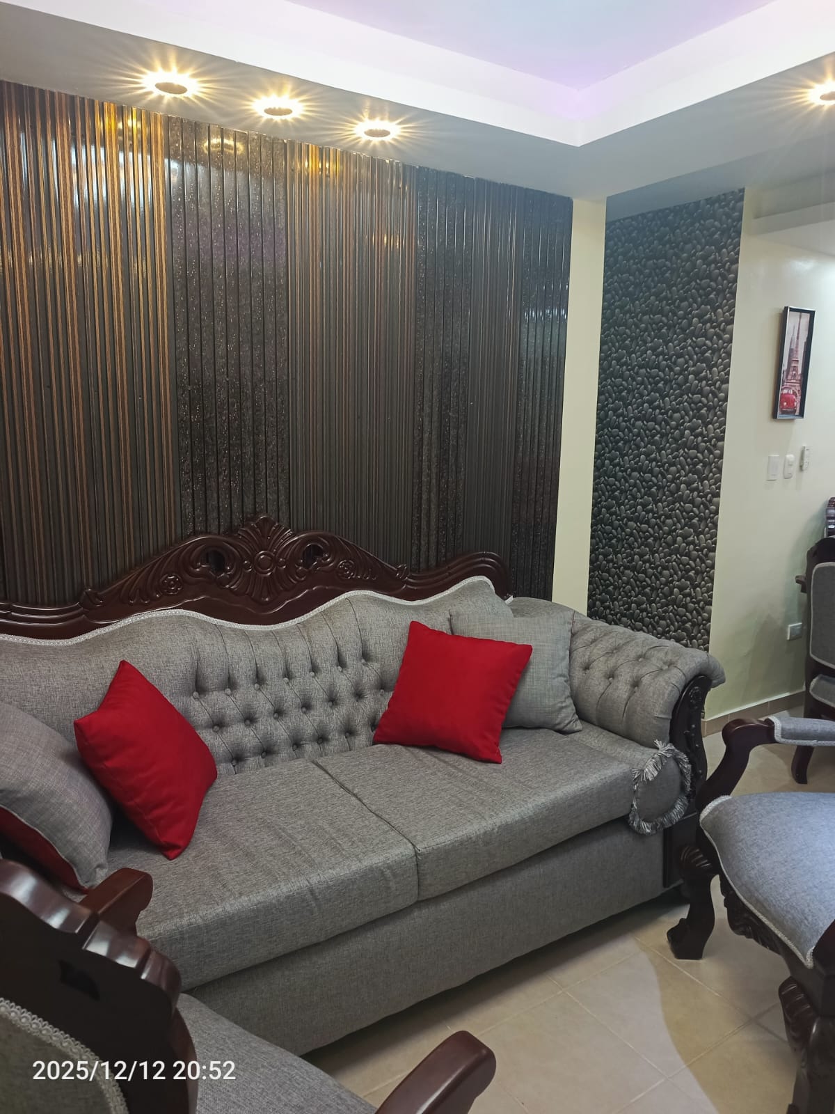 Renta de apartamento amueblado en primer nivel en Ciudad Juan Bosch po Foto 7319288-5.jpg