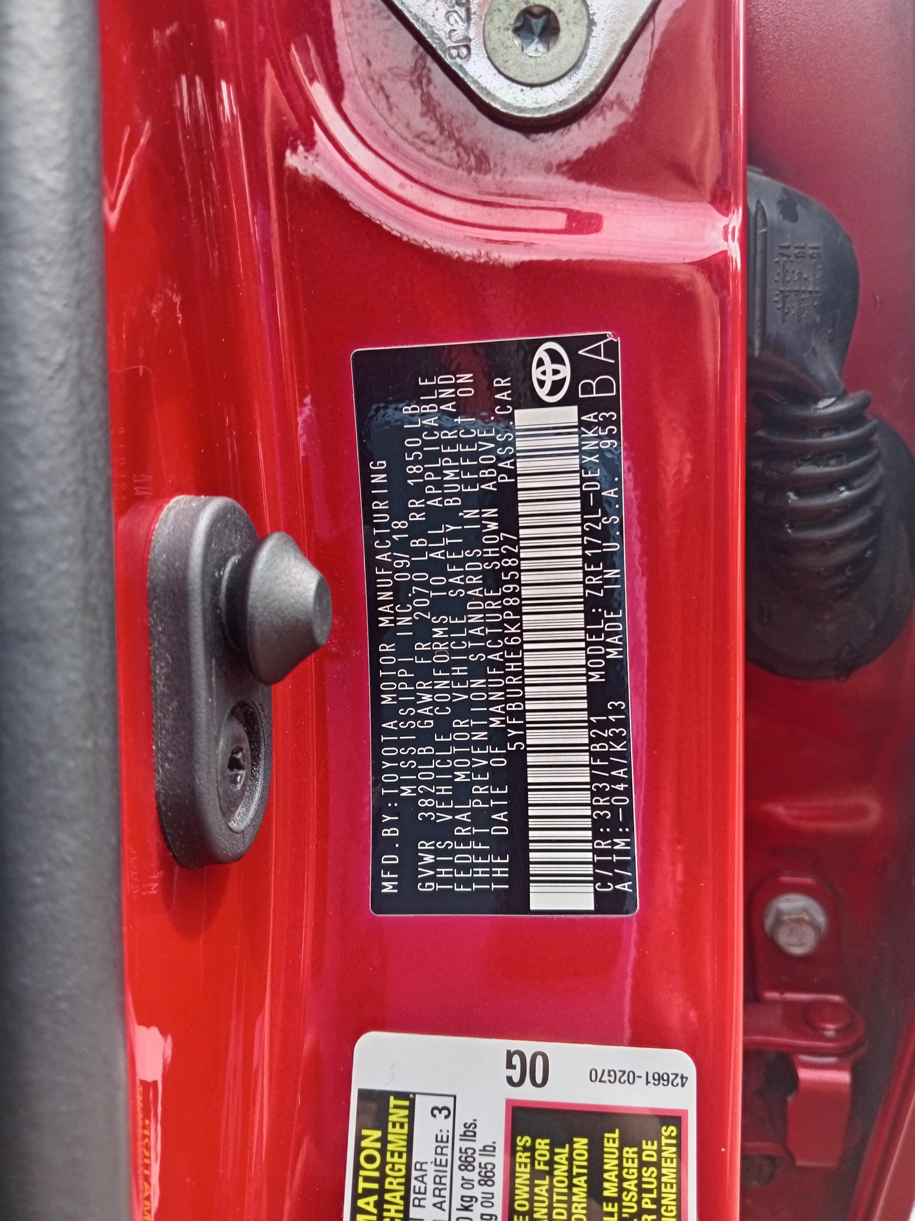 Toyota Corolla 2019 Gasolina DE OPORTUNIDAD  Foto 7319553-11.jpg