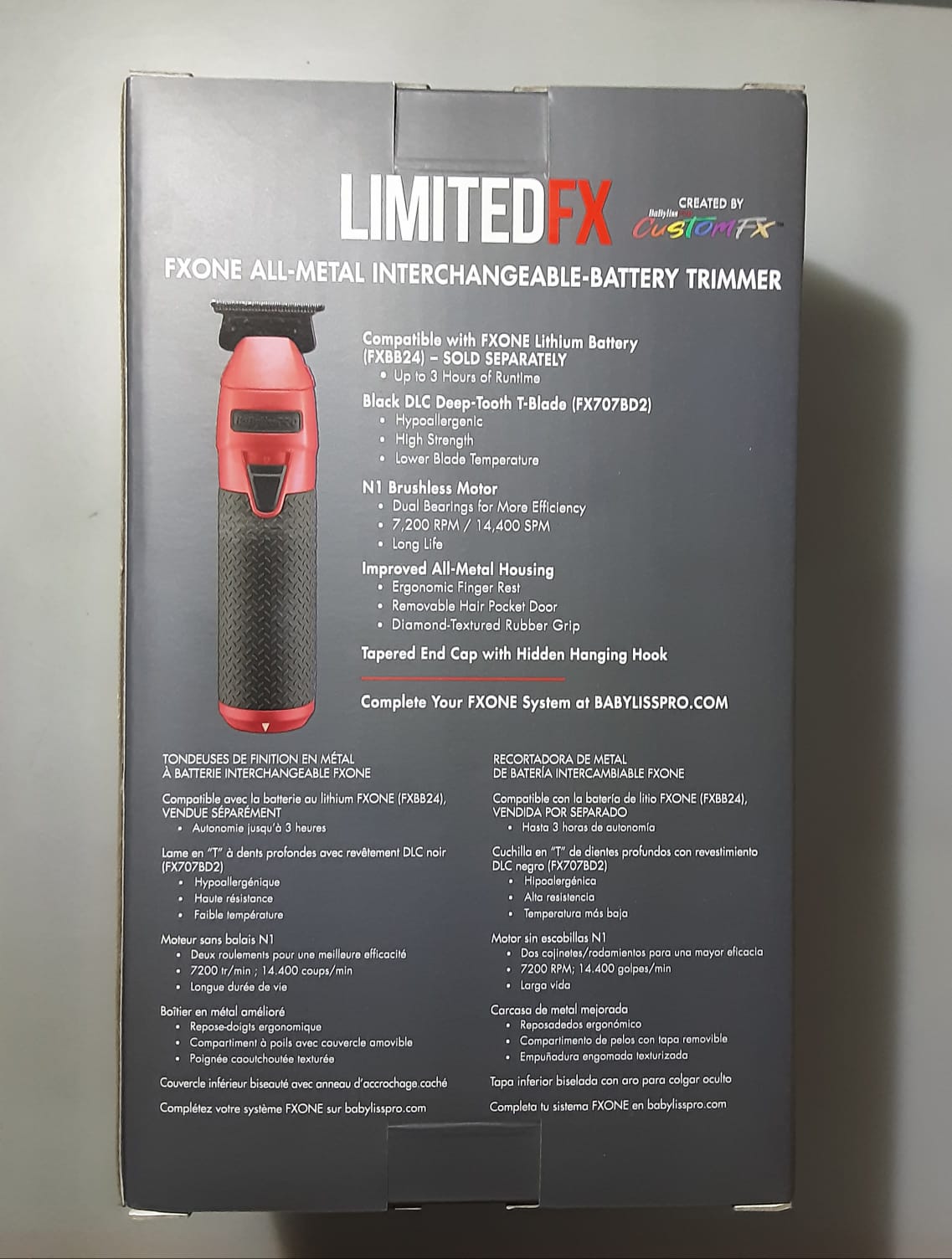Trimmer Babyliss Pro Limited Fx Foto 7319673-3.jpg