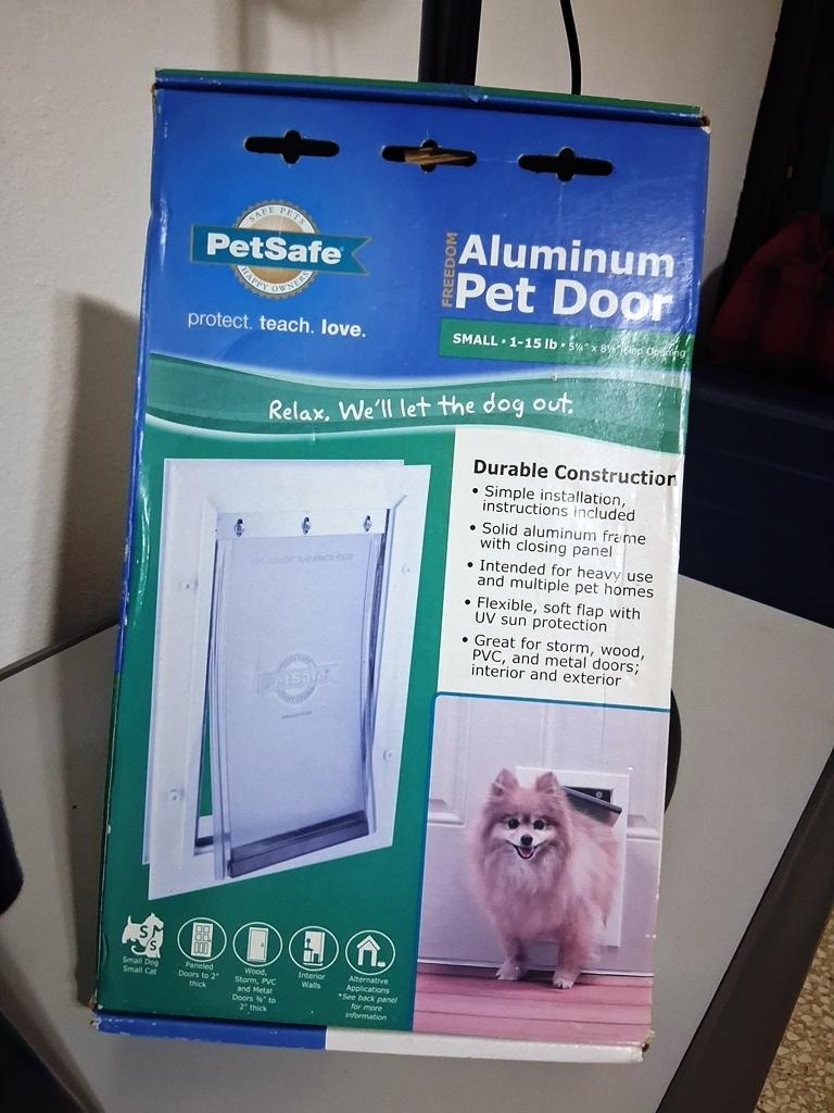Puerta PetSafe Freedom para Mascotas Aluminio  Foto 7320069-4.jpg