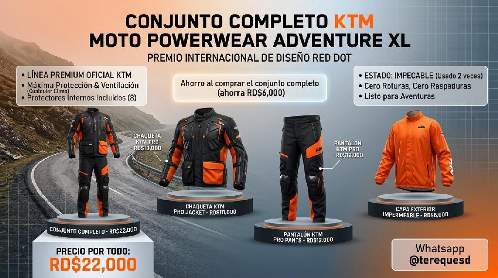 Traje Completo KTM Moto XL  Foto 7320252-1.jpg