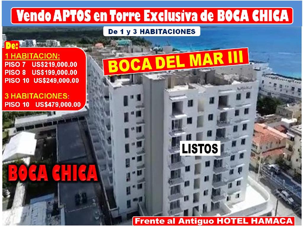 SE VENDEN 2 PENTHOUSES Y 2 APTOS EN TORRE BOCA DEL MAR III BOCA CHICA Foto 7320725-1.jpg