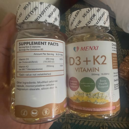 Suplemento dietético de Vitamina D3 K2 de la marca Menxi. Foto 7320818-1.jpg