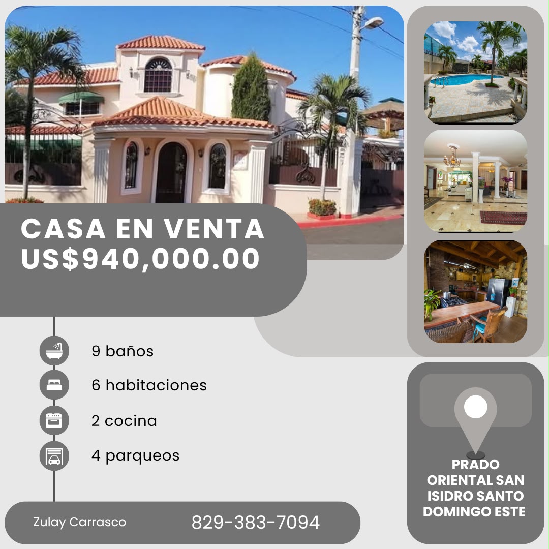 CASA MANSIÓN EN VENTA – PRADO ORIENTAL Santo Domingo Este Foto 7320956-1.jpg