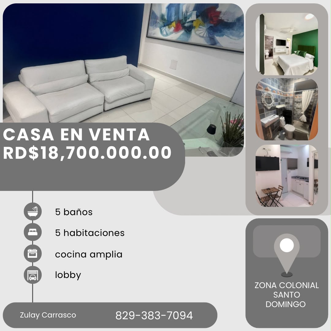 CASA AMUEBLADA EN ZONA COLONIAL Foto 7321373-1.jpg
