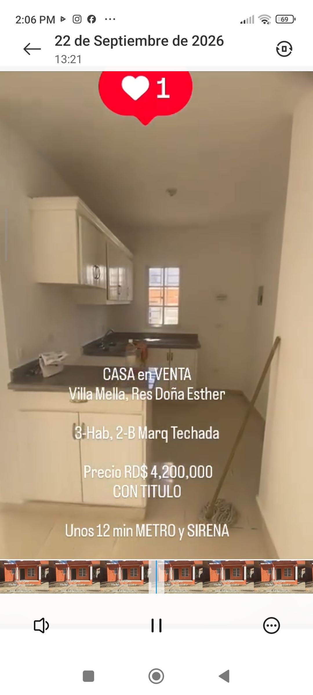 CASA en VENTA en Villa Mella Res Doña Esther 3-Hab 2-B Marq Techada Un Foto 7321669-2.jpg