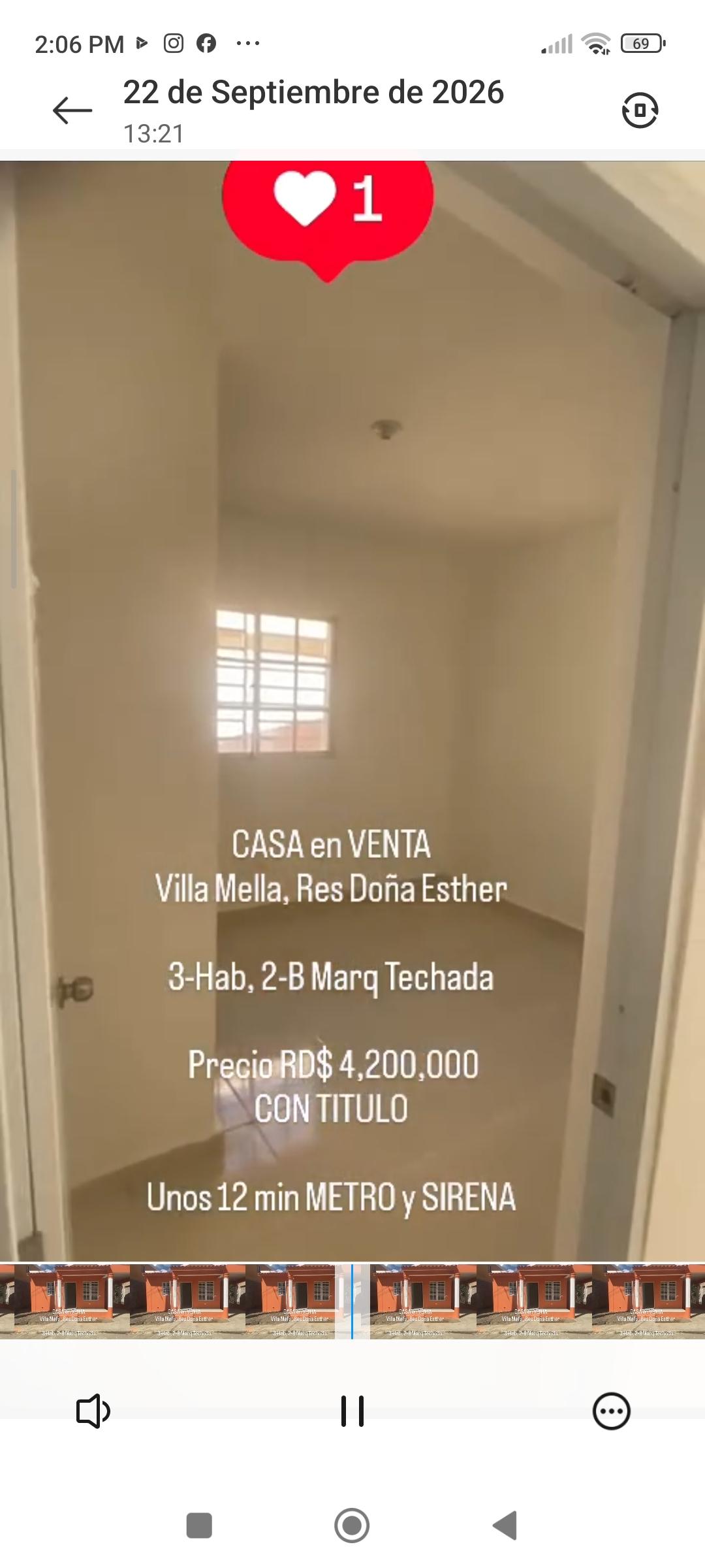 CASA en VENTA en Villa Mella Res Doña Esther 3-Hab 2-B Marq Techada Un Foto 7321669-6.jpg