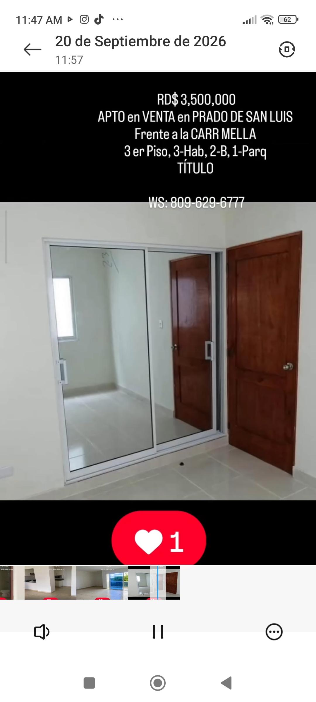 En LOS PRADOS de SAN LUIS APTO en VENTA 3er piso 3-Hab 2-B 1-Parq TTUL Foto 7321682-10.jpg