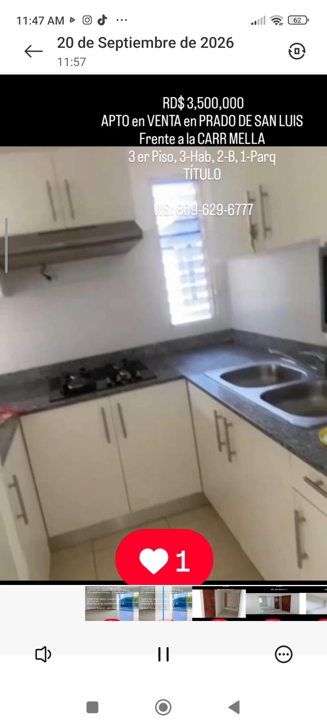 En LOS PRADOS de SAN LUIS APTO en VENTA 3er piso 3-Hab 2-B 1-Parq TTUL Foto 7321682-2.jpg