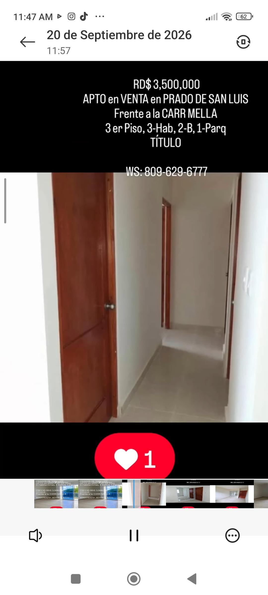 En LOS PRADOS de SAN LUIS APTO en VENTA 3er piso 3-Hab 2-B 1-Parq TTUL Foto 7321682-3.jpg