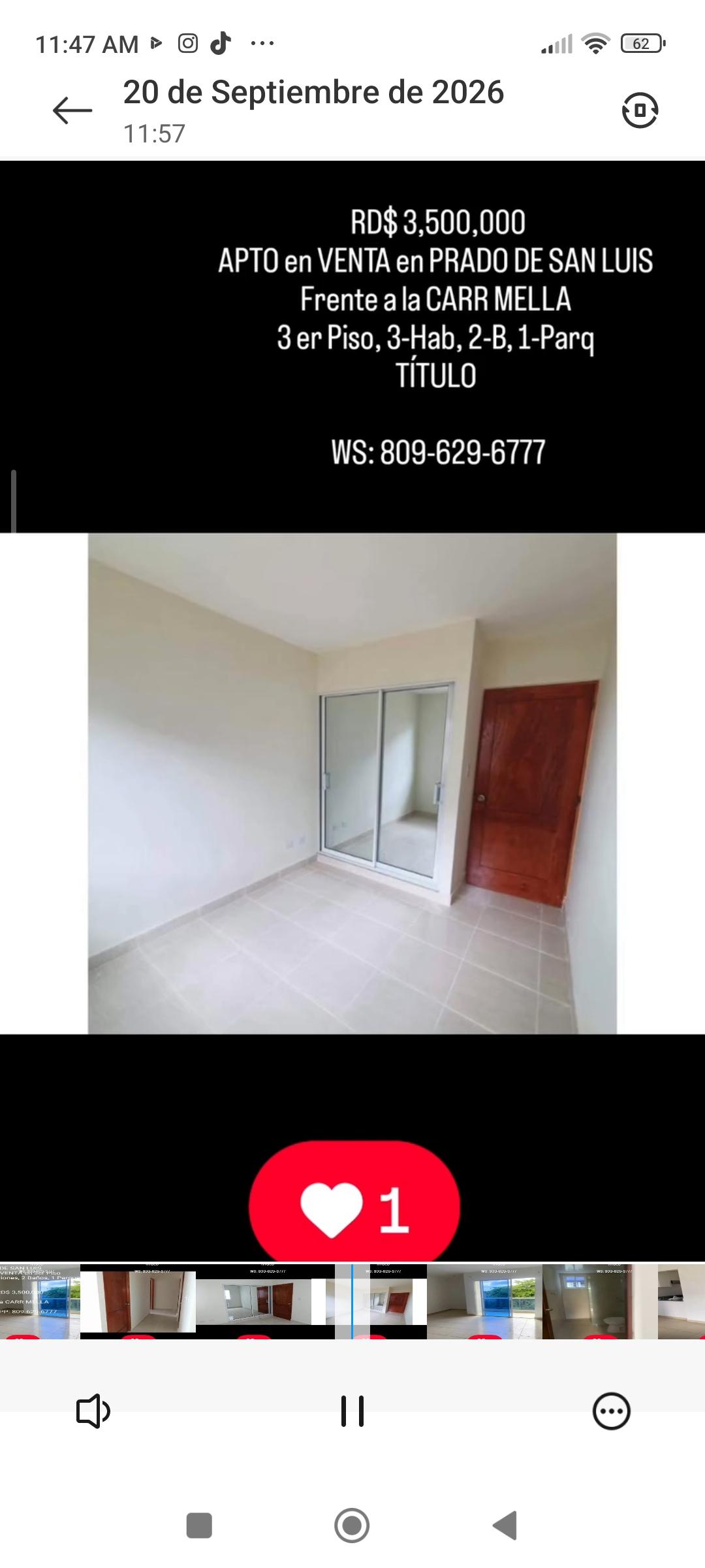 En LOS PRADOS de SAN LUIS APTO en VENTA 3er piso 3-Hab 2-B 1-Parq TTUL Foto 7321682-5.jpg