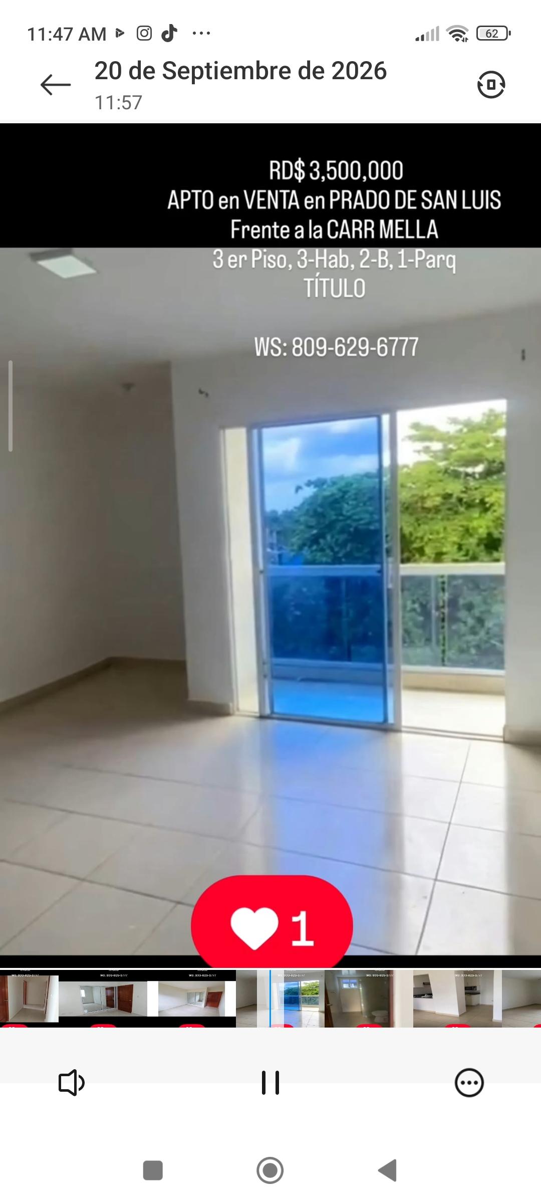 En LOS PRADOS de SAN LUIS APTO en VENTA 3er piso 3-Hab 2-B 1-Parq TTUL Foto 7321682-6.jpg