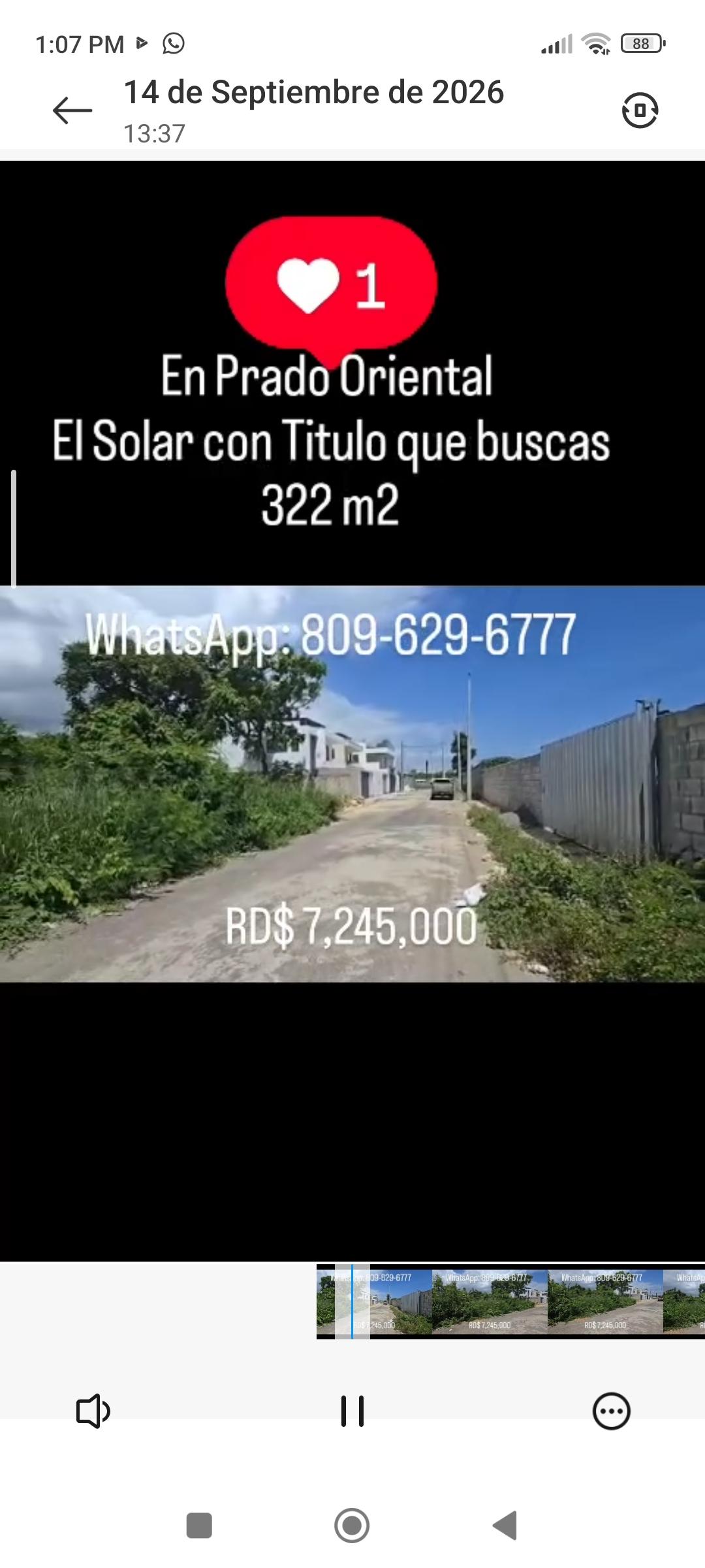 SOLAR en VENTA en PRADO ORIENTAL de 322 metros TTULO DEFINITIVO  Foto 7321683-6.jpg