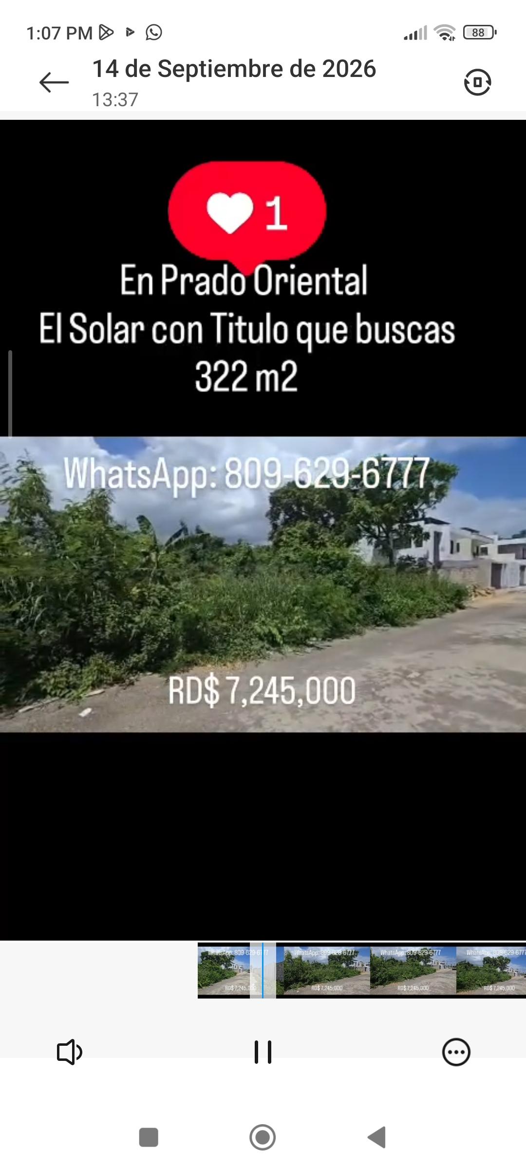 SOLAR en VENTA en PRADO ORIENTAL de 322 metros TTULO DEFINITIVO  Foto 7321683-8.jpg