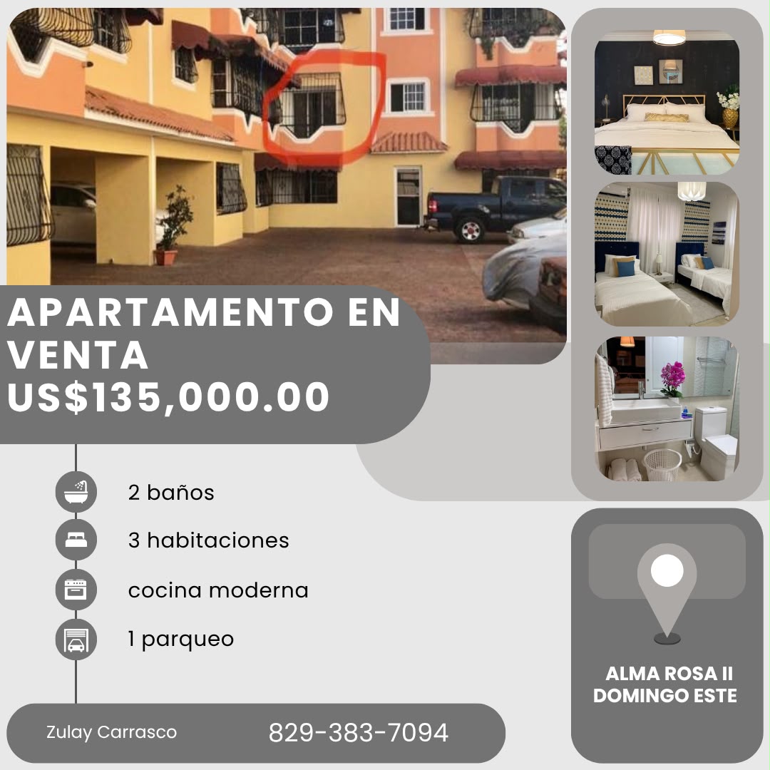 Apartamento en Venta – Alma Rosa II Santo Domingo Este  Foto 7321697-1.jpg