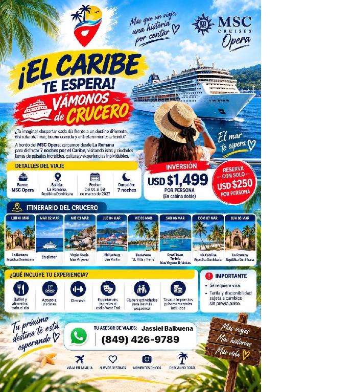 Crucero Islas Virgenes en Santo Domingo Este Foto 7321699-2.jpg