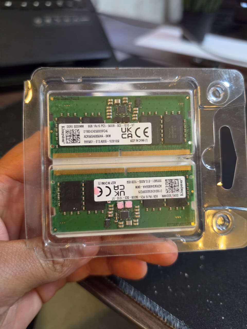 Kit 16GB RAM DDR5 2x8GB 5600MHz Kingston para Laptop – RD5000 Foto 7321701-1.jpg