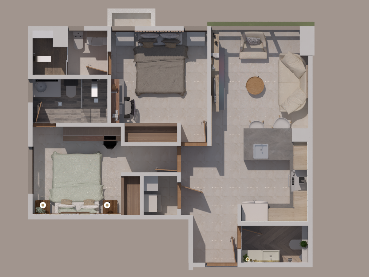 Apto 2D Proyecto en Mirador Sur Foto 7321886-2.jpg