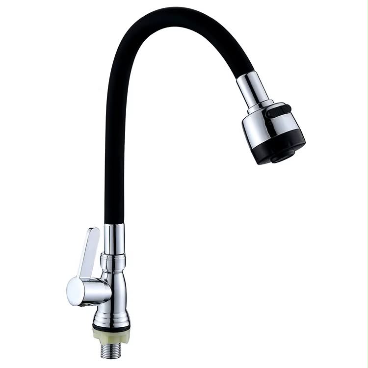 Llave Flexible para Fregadero Negra – 2 Modos de Agua Foto 7321981-2.jpg