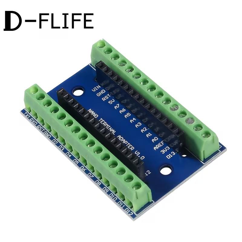 Adaptador Shield de Bornes a Tornillo para Arduino Nano NANO Terminal  Foto 7322003-2.jpg