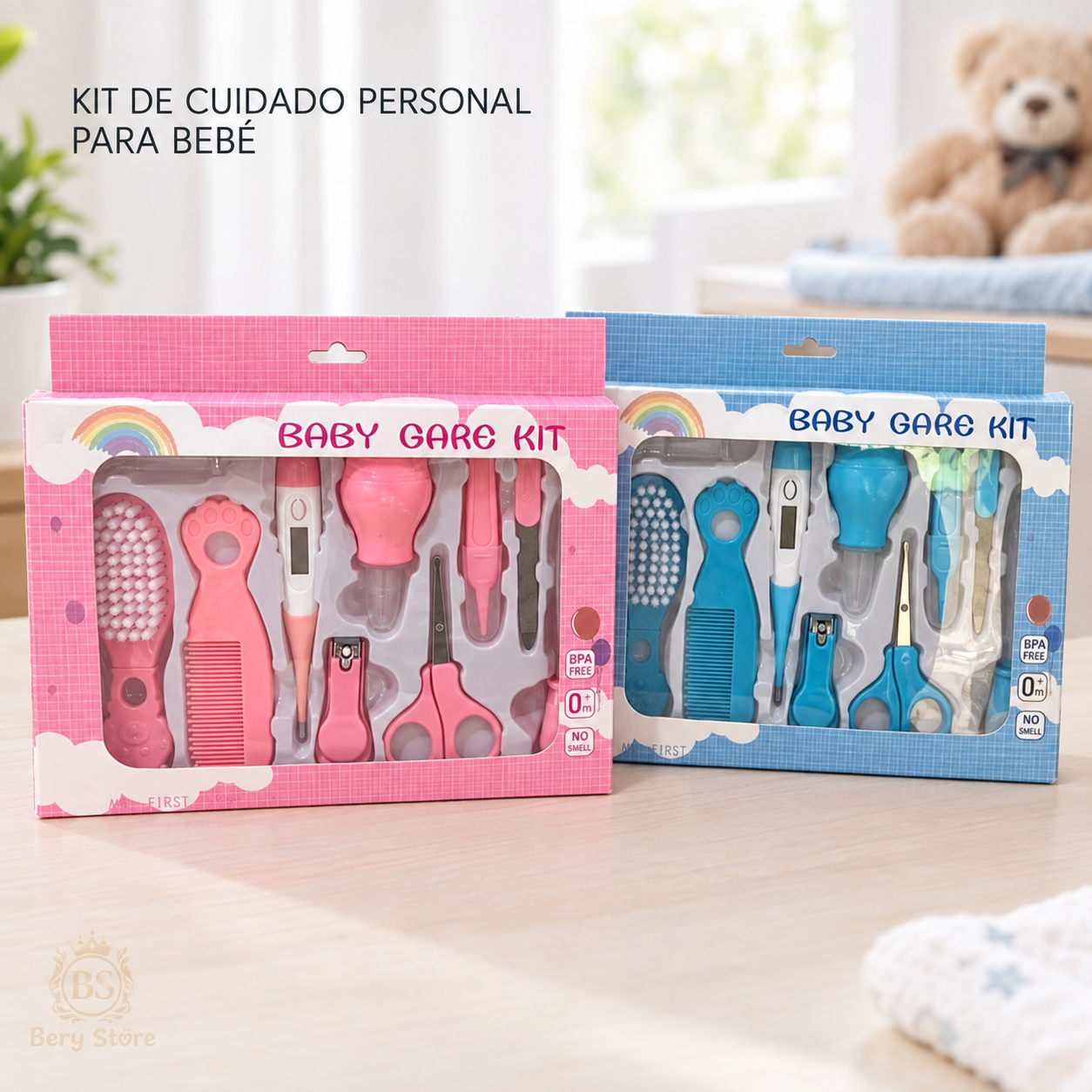 Kit de Cuidado personal para Bebé Completo para Higiene Diaria con acc Foto 7322028-6.jpg