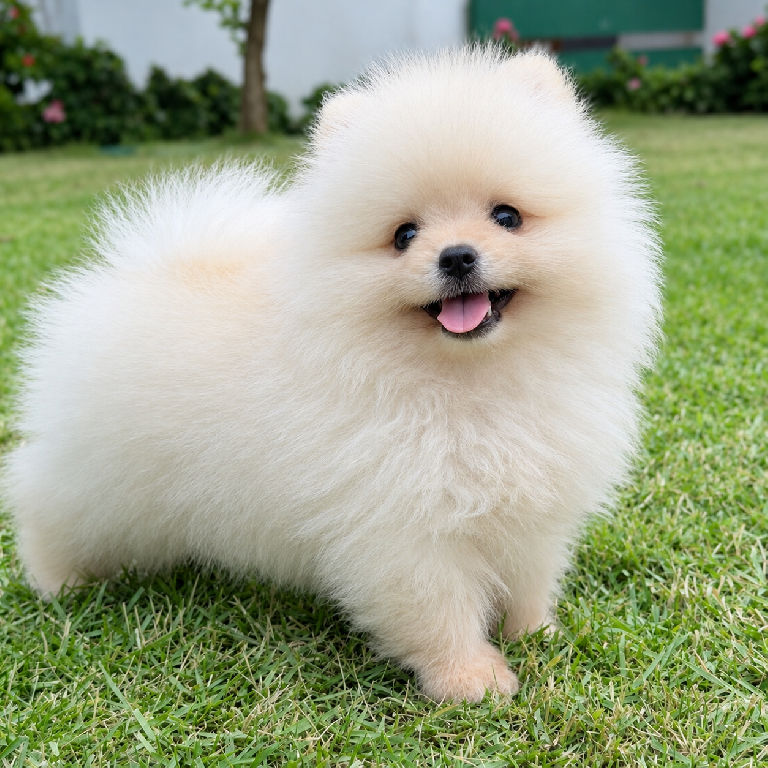 Pomerania Macho cara de oso  Pedigree  2 Vacunas  VEAS Poms Foto 7322076-1.jpg