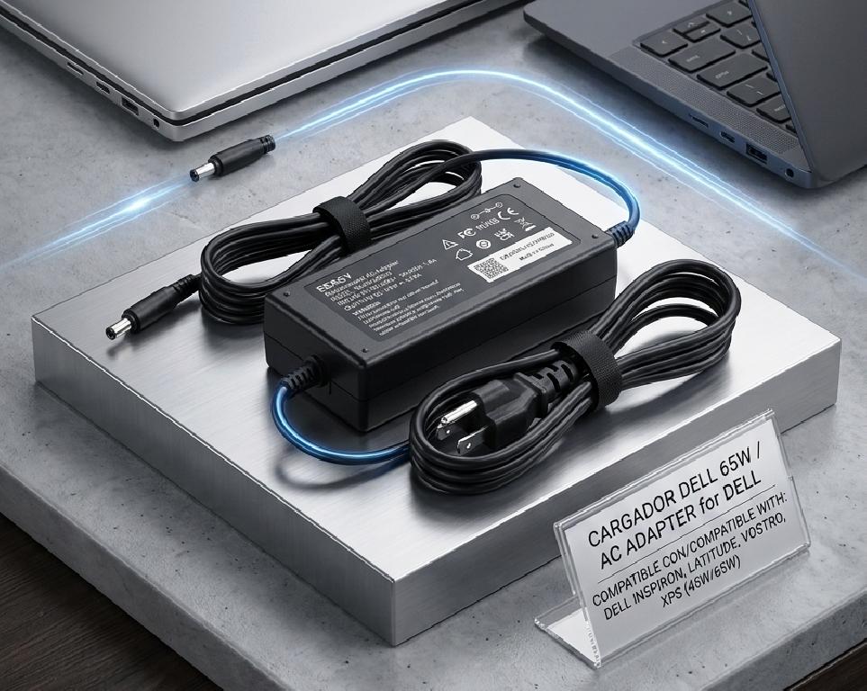 Cargador / Adaptador de Corriente Dell 19.5V 3.34A 65W Laptops y Monit Foto 7322686-1.jpg