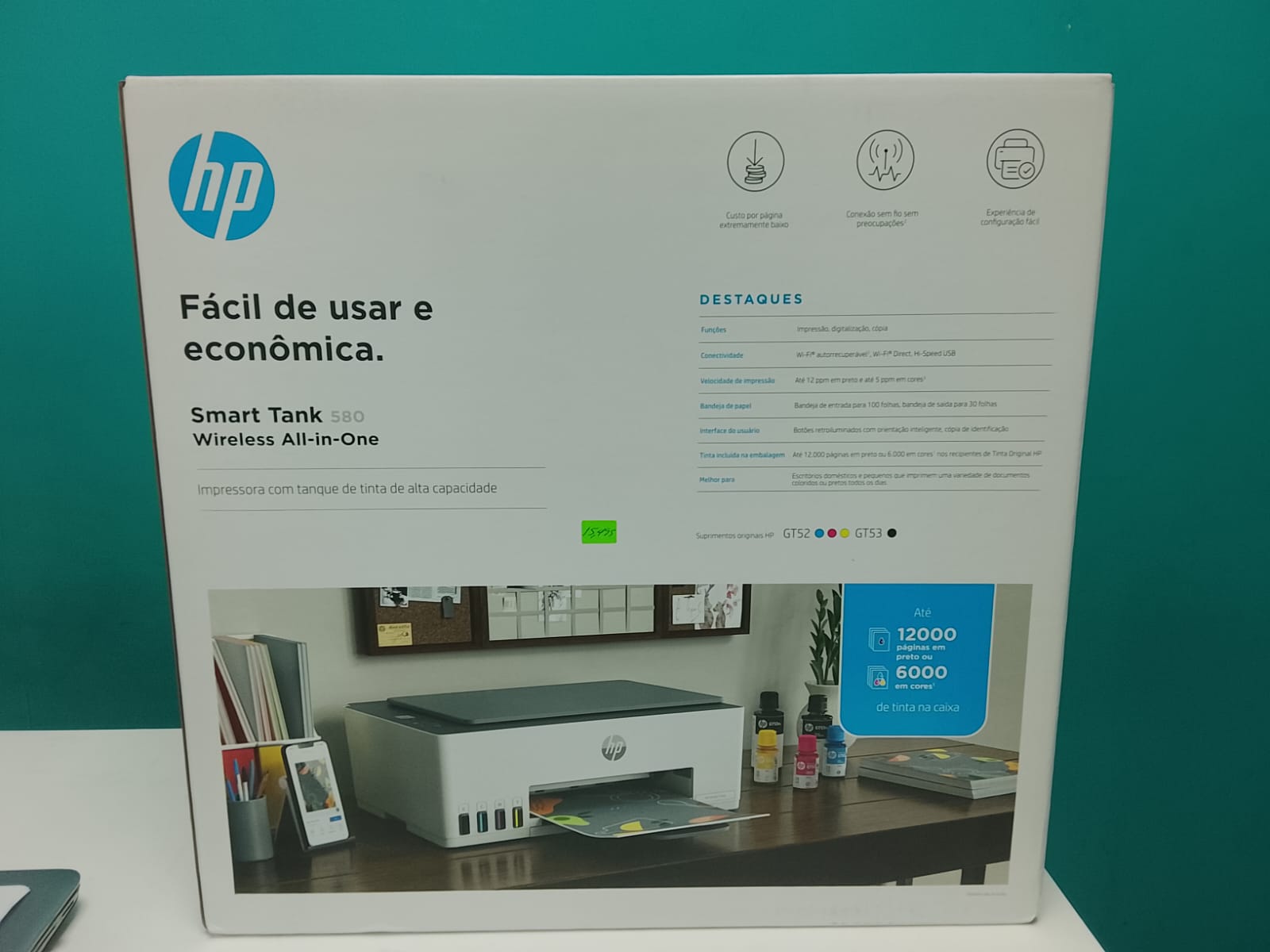 IMPRESORA HP SMART TANK 580 WIRELEES ALL-IN-ONE  Foto 7322844-2.jpg