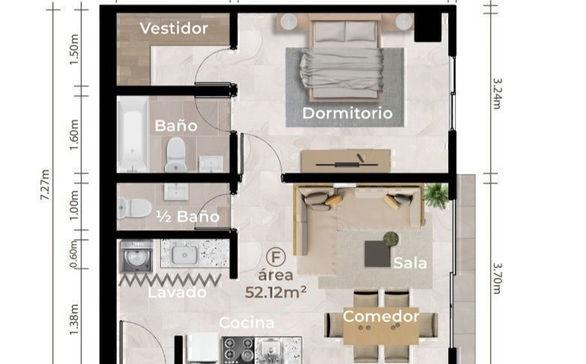 Visión tower I listo para estrenar apartamento en venta Alma Rosa I ap Foto 7323111-2.jpg