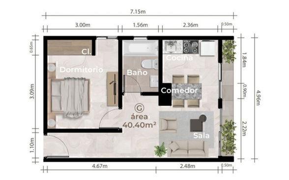 Visión tower I listo para estrenar apartamento en venta Alma Rosa I ap Foto 7323114-5.jpg