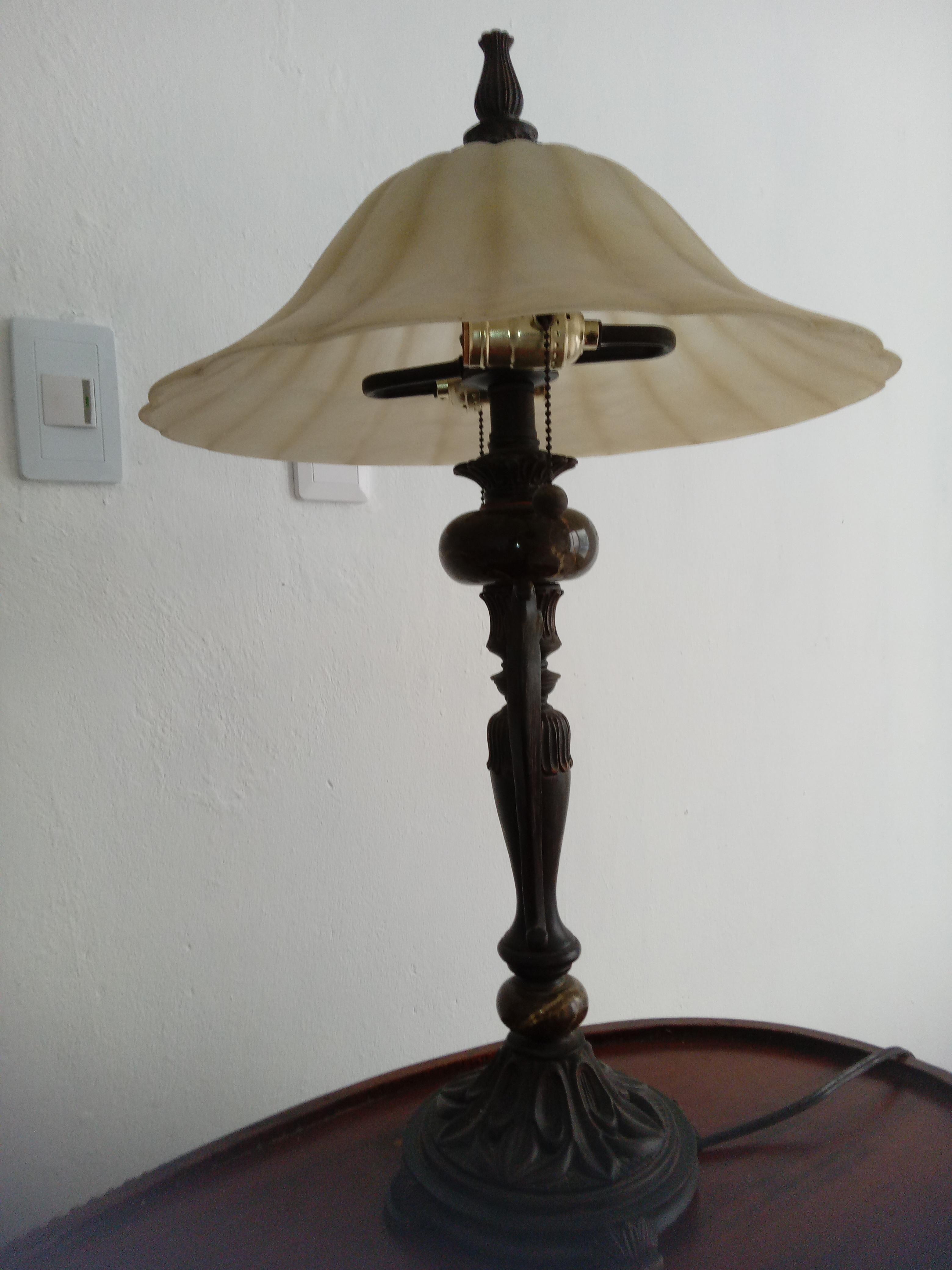 Hermosa lámpara de lujo estilo Art décó Foto 7323470-2.jpg