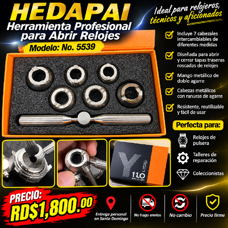 HERRAMIENTA PROFESIONAL PARA ABRIR RELOJES – HEDAPAI  Foto 7323623-1.jpg