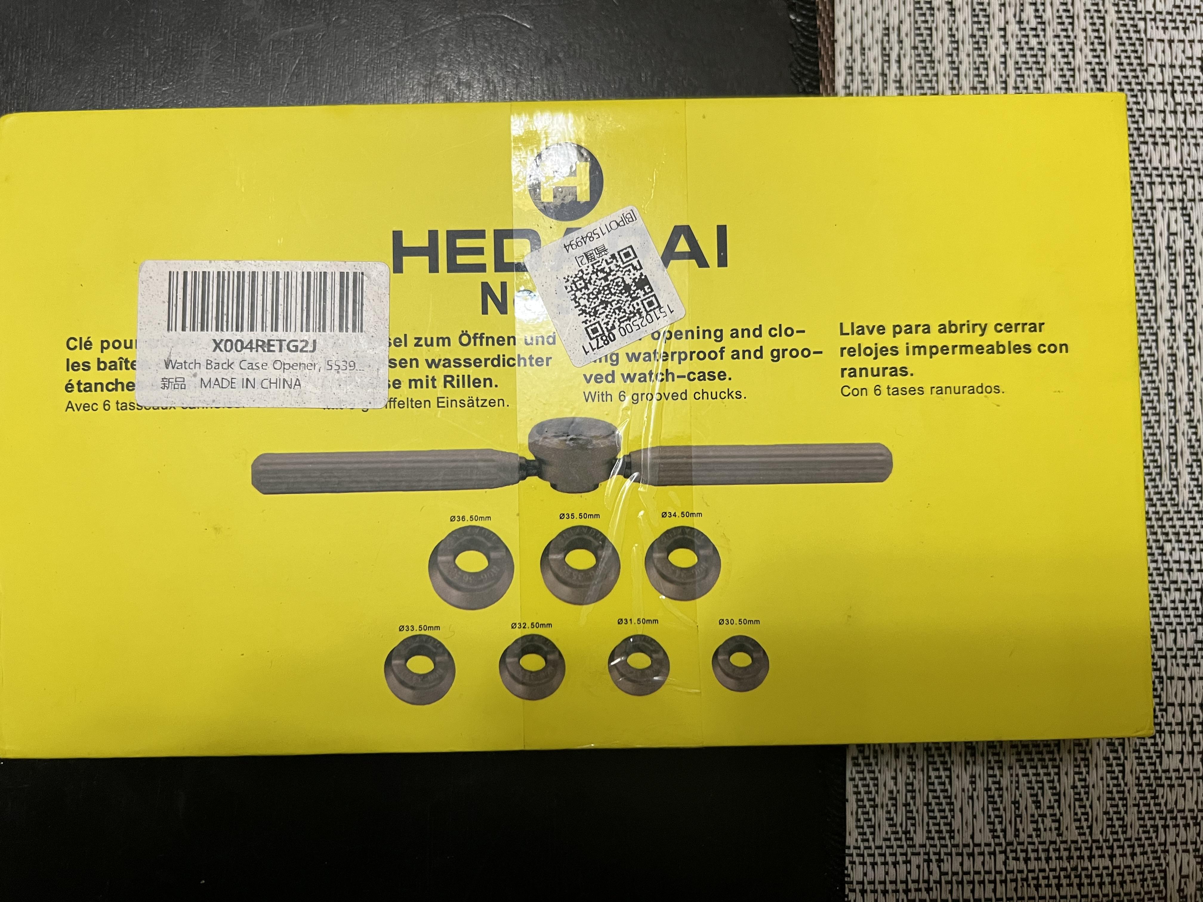 HERRAMIENTA PROFESIONAL PARA ABRIR RELOJES – HEDAPAI  Foto 7323623-3.jpg