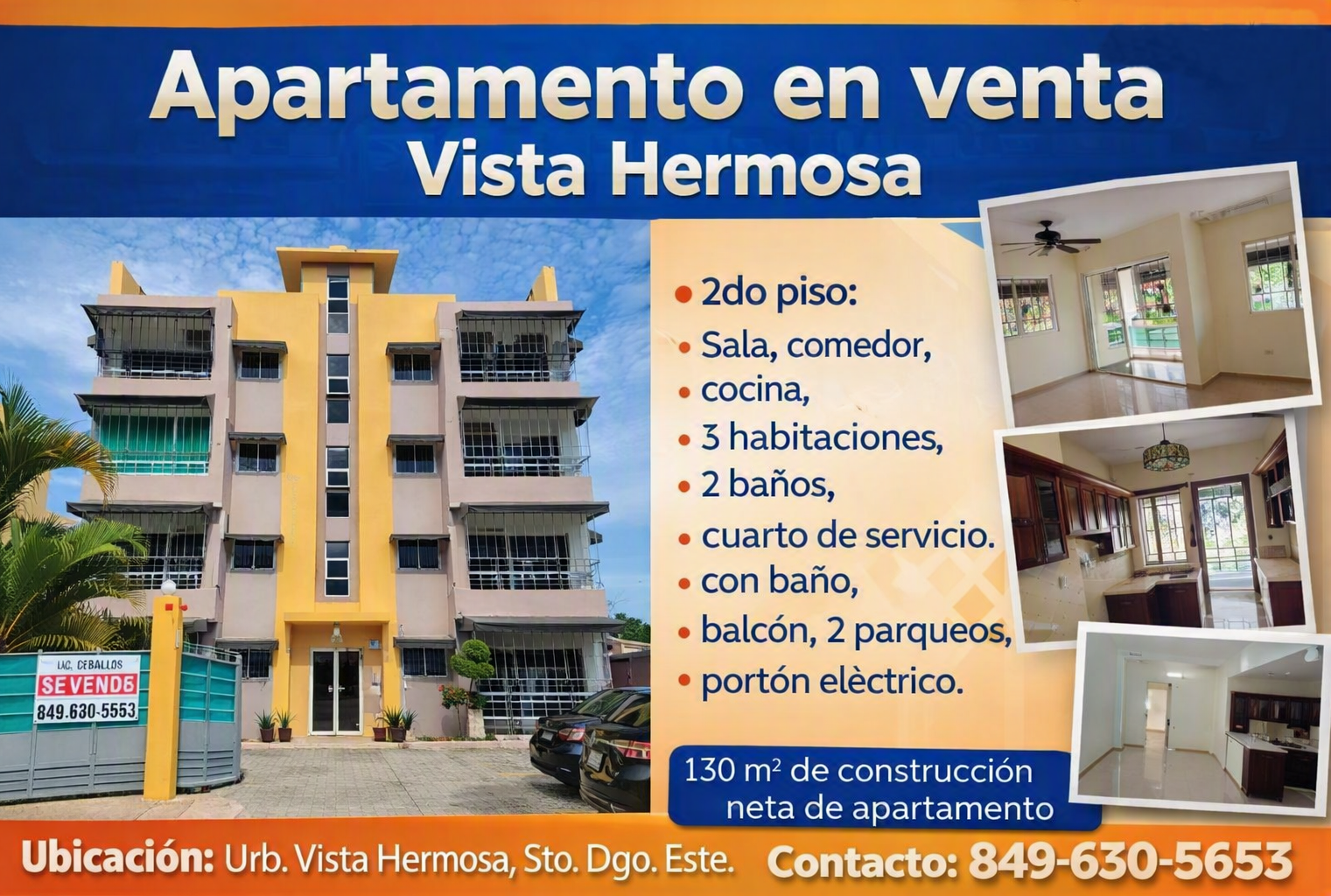 VENDO CONFORTABLE Y AMPLIO APARTAMENTO EN SANTO DOMINGO ESTE. 2DO. NIV Foto 7323643-2.jpg