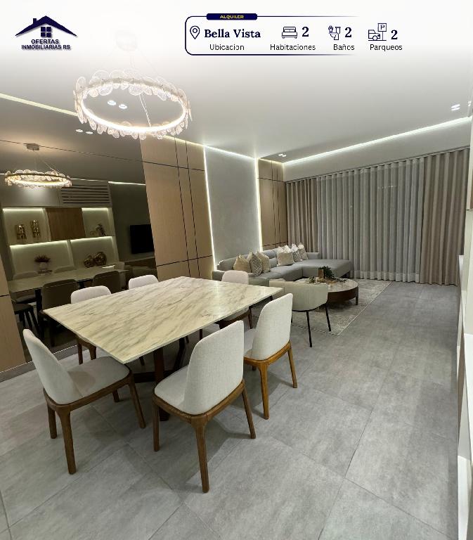 Exclusivo apartamento amueblado en bella vista Foto 7323735-3.jpg